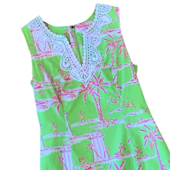 Lilly Pulitzer Dresses & Skirts - Lilly Pulitzer vintage white label cabana banana shift dress